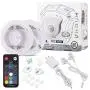 Under Bed Light,2m/6.56ftx2m Motion Activated Illumination RGB Color Include Warm Color Automatic Shut Off Timer LED Strip Lights Sensor Night Light for Bedside,Hallways,Wardrobe,Cabinet,Bedroom