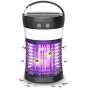 Anysun Solar Powered Bug Zapper, Portable Rechargeable Insect Mosquito Killer Lantern, Gnats, Flies, Pests Attractant Trap, Waterproof and Indoor & Outdoor - Backyard, Patio, Deck, Garden, Camping