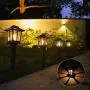 BLUU Aluminum Solar Pathway Lights Solar Lights Outdoor 4 Pack with 3 Kinds Alternative Light Source - High Lumen Automatic Led for Garden, Landscape, Patio, Lawn, Yard, Driveway, Walkway BLUU Aluminum Solar Pathway Lights Solar Lights Outdoor 4 Pack with 3 Kinds Alternative Light Source - High Lumen Automatic Led for Garden, Landscape, Patio, Lawn, Yard, Driveway, Walkway