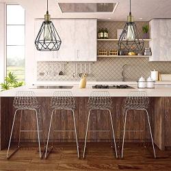 Temgin Pendant Light Industrial Chandelier Vintage Ceiling Light Fixture Hanging Light for Dining Room Kitchen Island Farmhouse E26 Socket