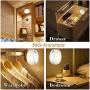 Puck Lights With Remote, Starxing Wireless Led Puck Lights Battery Operated, Led Puck Lights With Remote Control, Led Under Cabinet Lighting, Dimmable Closet Light, Battery Powered, 4000K Natural Whit