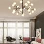 Sputnik Molecule Chandelier Lighting 21 Lights Nordic Branch Pendant Light Vintage Industrial Kitchen Dining Room Ceiling Light Fixture for Hallway Home Sputnik Molecule Chandelier Lighting 21 Lights Nordic Branch Pendant Light Vintage Industrial Kitchen Dining Room Ceiling Light Fixture for Hallway Home