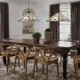 Capulina Tiffany Dining Table Lights, 16 Inch Wide Hanging Tiffany Style Lamp, 2-Light Stained Glass Lighting Fixtures, Stained Glass Dining Room Lights, Beautiful Mission Style Tiffany Pendant Lights