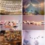 [Remote Control] 40 LED Photo Clips String Lights,18ft Battery Powered Indoor Fairy String Light for Hanging Pictures Cards and Memos , Ideal Photos Light Gift for Bedroom Decoration (Warm White)