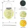 Walensee Solar Outdoor Lights, Hanging Garden Lantern for Patio, Yard. Metal Decorative Waterproof Table Lamp, Retro LED Light with Handle on Tree for Pathway and Lawn.White Warm Decor Lantern, 2 pack