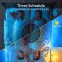 WiFi Smart Led Strip Lights 50ft, 2 Rolls of 25ft Works with Alexa, TJOY Color Changing RGB Led Light Strips, 16 Million Colors Phone App Controlled Sync to Music Led Lights for Bedroom
