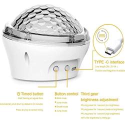Star Projector Night Light, COSANSYS LED Lights for Bedroom Room with 4 Modes and Timer Setting, for Baby Children Indoor