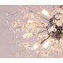 GDNS Contemporary Firework Crystal Chandeliers,Pendant Lighting,Ceiling Lights Fixtures for Living Room Bedroom Restaurant Porch