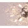 GDNS Contemporary Firework Crystal Chandeliers,Pendant Lighting,Ceiling Lights Fixtures for Living Room Bedroom Restaurant Porch