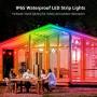 MagicColor LED Strip Lights, Lepro 16.4ft Music Sync Waterproof RGBIC Light Strip with Remote, 5050 RGB LED Lights for Bedroom, Home Decoration, TV, Gaming Room, Party, Balcony and Camping