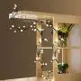 Curtain Lights Indoor Outdoor, 8.3ft 8 Modes 72 Led Globe String Lights Plug in, Window Lights for Patio Garden Wedding Party Bookshelf, Warm White