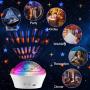 Star Projector Night Light,APLOS LED Starry Light Projector with 4 Modes and Timer Setting,Best Gift for Baby Children Adults,Bedroom Living Room Party Decoration