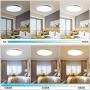 DLLT 24W Modern Dimmable Led Flushmount Ceiling Light Fixture with Remote-13 Inch Round Close to Ceiling Lights for Bedroom/Kitchen/Dining Room Lighting, Timing, 3000K-6000K 3 Light Color Changeable DLLT 24W Modern Dimmable Led Flushmount Ceiling Light Fixture with Remote-13 Inch Round Close to Ceiling Lights for Bedroom/Kitchen/Dining Room Lighting, Timing, 3000K-6000K 3 Light Color Changeable