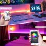 Led Strip Light Bluetooth ,WEILY 32.8ft 10M Waterproof 5050 LED RGB Led Lights Strip