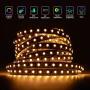 LED Strip Lights, BEACON Color Changing Rope Lights 16.4ft SMD 5050 RGB 300LEDs Light Strips with Flexible Strip Light, IP65, IR Remote Controller and 12V Power Supply for Bedroom, Decoration