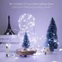 String Lights, CrazyFire LED Fairy String Light 33ft 100 LEDs Waterproof Decorative Starry Lights for Bedroom, Patio, Parties (Copper Wire Lights, Cool White)