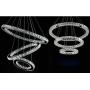 Moooni Round Ring Crystal Chandelier Lighting LED Hanging Pendant Light for Dining Rooms Living Rooms (11.8-19.7 - 27.6 Inches) Chrome Moooni Round Ring Crystal Chandelier Lighting LED Hanging Pendant Light for Dining Rooms Living Rooms (11.8-19.7 - 27.6 Inches) Chrome