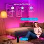 Govee 65.6ft Alexa LED Strip Lights, Smart WiFi RGB Rope Light Works with Alexa Google Assistant, Remote App Control Lighting Kit, Music Sync Color Changing Lights for Bedroom, Living Room, Kitchen