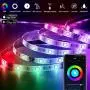 LE LED Strip Lights, 32.8ft WiFi Smart Waterproof Color Changing LED Strips, SMD 5050 LED Rope Light, App&Remote Controlled, Tape Light for Bedroom, Home and Kitchen