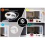 LED Vanity Mirror Lights for Makeup Dressing Table Vanity Set 13ft Flexible LED Light Strip Kit 6000K Daylight White with Dimmer and Power Supply, DIY Mirror, Mirror not Included