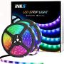 LED Strip Lights, Sync to Music 32.8ft/10m RGB LED Light Strips Flexible 5050 Neon Lights LED Rope Lights with 40 Key Remote for Room, Bedroom, TV, Party