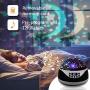 Star Projector Night Light for Kids,Baby Night Light Projector for Bedroom - with Moon Timer Remote and Music Speaker - Best Gift for Kids - Black