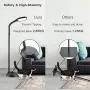 14W addlon LED Floor Lamp: Reading Light Craft Lights 2 Brightness Level Dimmable Head Natural Daylight Standing Pole Light with Gooseneck for Sewing Bedroom Office Artist (Black) -Floor Lamps 14W addlon LED Floor Lamp: Reading Light Craft Lights 2 Brightness Level Dimmable Head Natural Daylight Standing Pole Light with Gooseneck for Sewing Bedroom Office Artist (Black) -Floor Lamps