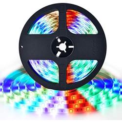 LED Strip Lights, 16.4ft Color Changing RGB LED Light Strip with Remote for Room, Bedroom, Party Christmas Decoration