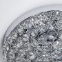 FERWVEW Modern 2 Lights 11.8'' Flush Mount Crystal Ceiling Light Fixtures, Chrome Elegant Sparkling Bowl Shape Chandeliers Ceiling Lamp for Bedroom Living Room Kitchen Hallway Dining Kids Room FERWVEW Modern 2 Lights 11.8'' Flush Mount Crystal Ceiling Light Fixtures, Chrome Elegant Sparkling Bowl Shape Chandeliers Ceiling Lamp for Bedroom Living Room Kitchen Hallway Dining Kids Room