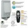 2000LM LED Solar Street Light Outdoor, SOLLA Motion Sensor Flood Light with Dusk to Dawn Photocell IP65 Waterproof 5000K Daylight Outside Exterior Flood Lighting for Yard Garage Driveway Patio Garden 2000LM LED Solar Street Light Outdoor, SOLLA Motion Sensor Flood Light with Dusk to Dawn Photocell IP65 Waterproof 5000K Daylight Outside Exterior Flood Lighting for Yard Garage Driveway Patio Garden
