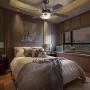 Indoor Ceiling Fan Light Fixtures - FINXIN Remote LED 52 Brushed Nickel Ceiling Fans For Bedroom,Living Room,Dining Room Including Motor,Remote Switch (4-Blades)