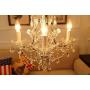 Saint Mossi Crystal Maria Therese Chandelier Lighting 4 Lights H17” W18''