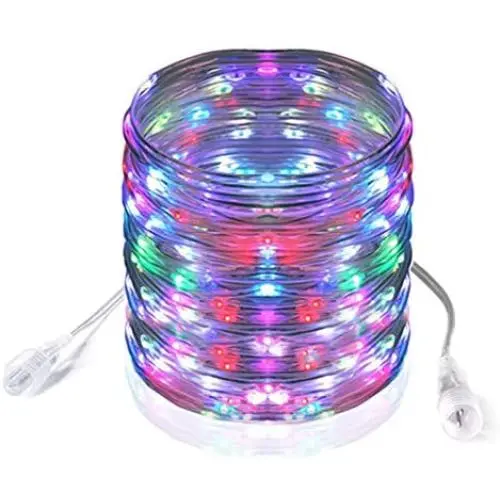 HAHOME 40Ft 120LEDs Extension Strand with Connector for Multi Color LED Rope Lights(No Adapter, No Remote) HAHOME 40Ft 120LEDs Extension Strand with Connector for Multi Color LED Rope Lights(No Adapter, No Remote)