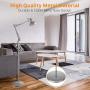LEPOWER Metal Floor Lamp, Adjustable Architect Swing Arm Standing Lamp with Heavy Duty Base, Eye-Caring Reading/Drawing Lamp with On/Off Switch for Living Room, Bedroom, Study Room, Office (Silver) LEPOWER Metal Floor Lamp, Adjustable Architect Swing Arm Standing Lamp with Heavy Duty Base, Eye-Caring Reading/Drawing Lamp with On/Off Switch for Living Room, Bedroom, Study Room, Office (Silver)