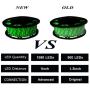 walsport 100ft LED Rope Lights Connectable Decorative Waterproof String Light for Indoor Outdoor Party Christmas Halloween Business, 110v 1080LEDs Green