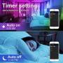 32.8ft RGB Led Strip Lights Compatible with Alexa and Google Assistant for Bedroom, Home Decoration, Room, TV Backlight, Kitchen, Christmas Decorations