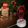 BTS 3D Led Night Light, 16 Colors Changing Lamp with Smart Touch Nightlight & Remote Control Lamp for Children Kids Christmas and Birthday Gifts (Concert Lights)