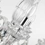Express Crystal pendant chandelier/light fixture for dining room/living room/foyer H.25'' X W.25'' (5 lights)