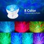 Ocean Wave Projector, 12 LED Night Light Lamp with Adjustable Lightness Remote Control Timer 8 Lighting Modes Music Speaker Light Night Light Projector for Baby Kids Adult Bedroom Sleep Gift