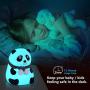 【2020 Christmas Version】Panda Night Light for Boys Girls, GoLine Gifts for Toddlers Babies, 7 Color Changing Night Light for Bedroom with Remote Control