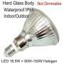 Glass Reflector PAR38 LED Flood Light Bulb,5000K Daylight ,Waterproof,4-Pack,E26 18W LED PAR38=70W-120W Halogen,Outdoor/Indoor Use,Non-dimmable,120 Volts