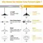 2 Pack Solar Lights Outdoor, Cord LED Solar Shed Lights 32.8FT, Remote Control Pendant Lamp with Adjustable Solar Panel, IP65 Waterproof for Indoor Home Decor Outdoor Garden Patio Yard, Warm White 2 Pack Solar Lights Outdoor, Cord LED Solar Shed Lights 32.8FT, Remote Control Pendant Lamp with Adjustable Solar Panel, IP65 Waterproof for Indoor Home Decor Outdoor Garden Patio Yard, Warm White