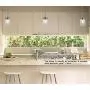 Kira Home Mason 10.5'' Industrial Pendant Light, Seeded Glass Shade + Brushed Nickel Finish Kira Home Mason 10.5'' Industrial Pendant Light, Seeded Glass Shade + Brushed Nickel Finish