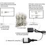 Twinkle Star 300 LED Window Curtain String Light with Remote Control Timer for Christmas Wedding Party Home Garden Bedroom Outdoor Indoor Decoration (Warm White) Twinkle Star 300 LED Window Curtain String Light with Remote Control Timer for Christmas Wedding Party Home Garden Bedroom Outdoor Indoor Decoration (Warm White)