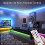 ViLSOM Led Strip Lights 16.4 Feet with 44Keys Remote and 12V Power Supply, Led Lights for Bedroom, TV, Room, Ceiling, Party, Home Decoration