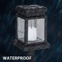 Solpex Solar Hanging Lantern Outdoor, 8 Pack Solar Pathway Lights Candle Effect Light with Stake for Garden, Patio, Lawn, Deck, Umbrella, Tent, Tree, Yard, Driveway-Warm White