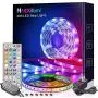 Nexillumi 20 ft LED Lights for Bedroom with Remote Color Changing LED Strip Lights