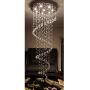 Chandelier Modern Crystal Raindrop Chandelier Lighting Flush Mount LED Ceiling Light Fixture Pendant Lamp for Dining Room Bathroom Bedroom Livingroom (Crystal chandeliers6)