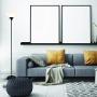 Newhouse Lighting NHFL-CH-BK Charles 71 inch Modern Standing, Torchiere Floor Lamp for Bedrooms, Living Room, Office, Reading, Includes Free LED Light Bulb, Black
