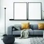 Newhouse Lighting NHFL-CH-BK Charles 71 inch Modern Standing, Torchiere Floor Lamp for Bedrooms, Living Room, Office, Reading, Includes Free LED Light Bulb, Black